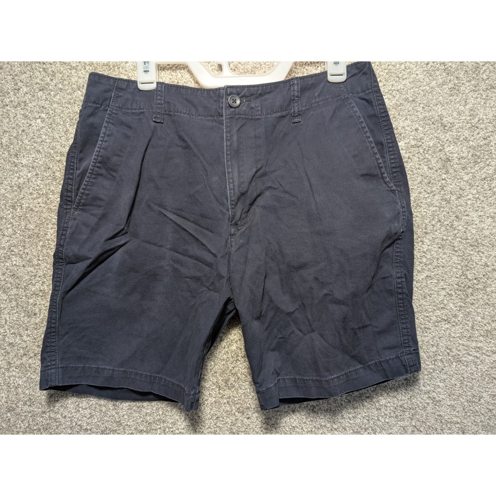 Old Navy Shorts Mens 33 Navy Chino Straight Casual Outdoor Pockets